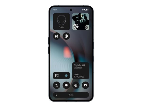 Nothing Phone (3) - 5G pekskärmsmobil - dual-SIM - RAM 16 GB / Internminne 512 GB - OLED-skärm - 6.67" - 2800 x 1260 pixels (120 Hz) - 3 st. bakre ...