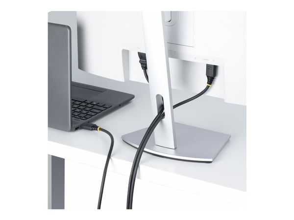Startech - High Speed - HDMI-kabel - HDMI hann til HDMI hann - 3 m - skjermet - svart - halogenfri, passiv, 4K 60Hz støtte, 1440p (UWQHD) støtter 1...