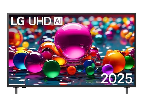LG 55UA75003LA - 55" Diagonal klass UA75 Series LED-bakgrundsbelyst LCD-TV - UHD AI - Smart TV - webOS - 4K UHD (2160p) 3840 x 2160 - HDR - Direct LED