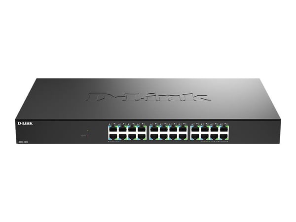 D-Link DMS-1024 - Switch - L2+ - 24 x 10/100/1000/2.5G - stasjonær, rackmonterbar