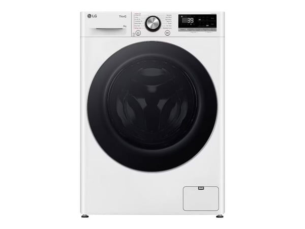 LG Serie R7 F2WR708S3W - Tvättmaskin - Wi-Fi - bredd: 60 cm - djup: 53.5 cm - höjd: 85 cm - frontmatad - 8 kg - 1200 rpm - vit