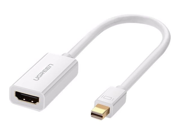 Ugreen 10460, Mini DisplayPort, HDMI, Uros, Naaras, Suora, Suora