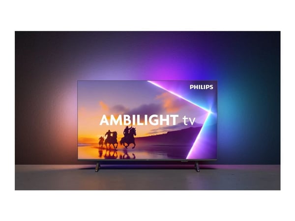Philips 50PUS8500 - 50" Diagonalklasse LED-bakgrunnsbelyst LCD TV - QLED - Smart TV - TITAN OS - 4K UHD (2160p) 3840 x 2160 - HDR - matt svart