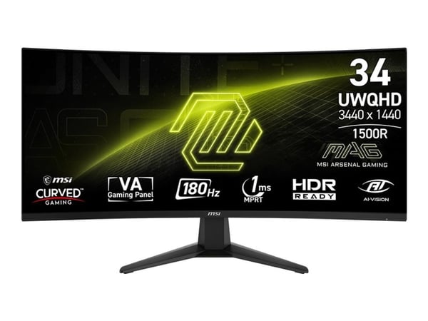 MSI MAG 346CQ bildskärm
