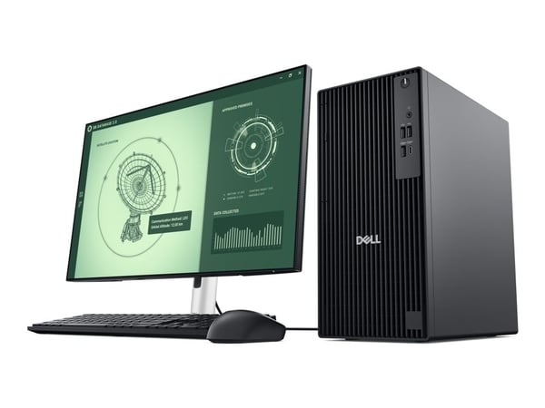 Dell Pro Tower QCT1250 - Tower Core i5 i5-14500 / opptil 5 GHz - RAM 16 GB - SSD 512 GB - NVMe - UHD Graphics 770 - Gigabit Ethernet - Win 11 Pro -...