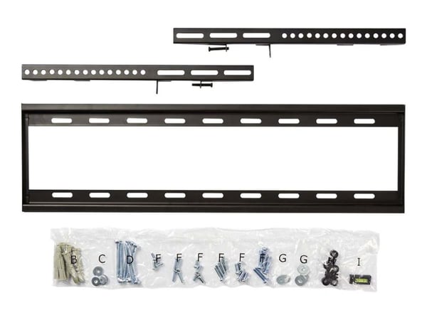 Nedis TVWM2050BK - Brakett - for TV - stål - svart - skjermstørrelse: 42"-70" - veggmonterbar