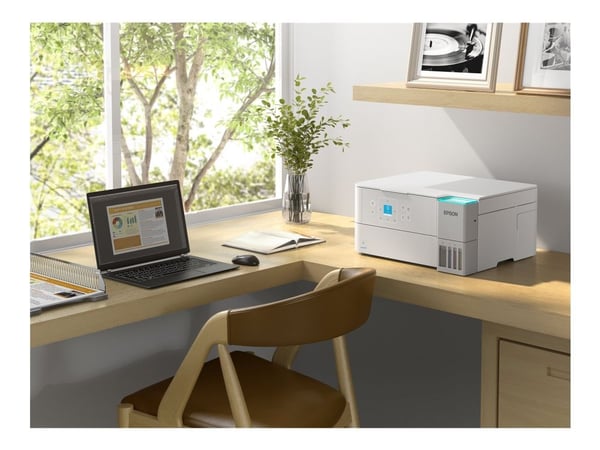 Epson EcoTank L4366 - Multifunksjonsskriver - farge - ink-jet - ITS - A4 (medie) - opp til 15 spm (trykking) - 100 ark - Wi-Fi(n), USB - svart