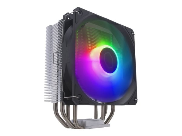 Cooler Master Hyper 212 Spectrum V3, Ilmanjäähdytin, 12 cm, 71,93 cfm, 122,2 m³/h, Musta, Hopea