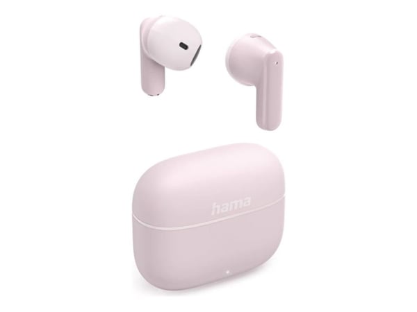 Hama Freedom Light II - True wireless-hodetelefoner med mikrofon - i øret - Bluetooth - rosa