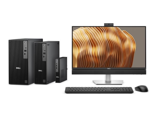 Dell Pro Micro Plus QBM1250 - AI PC - mikro Core Ultra 7 265 / inntil 5.3 GHz - RAM 16 GB - SSD 512 GB - NVMe, TLC - Intel Graphics - Gigabit Ether...