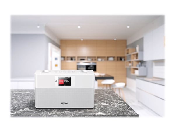 Kenwood CR-ST100S - Internettradio - 20 watt - uten operativsystem - hvit