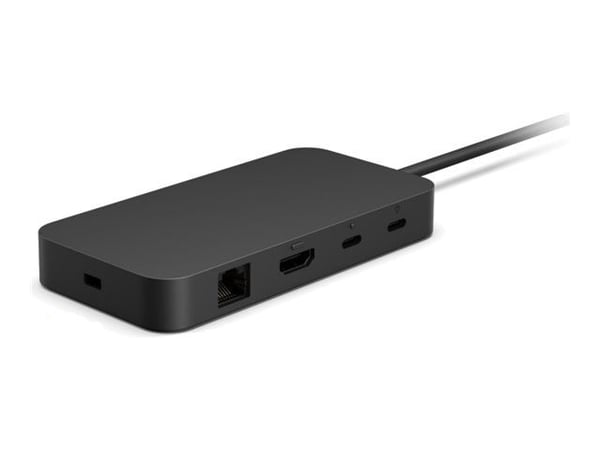 Microsoft Surface USB4 Dock - Dokkingstasjon - USB-C / USB-A - 2 x USB-C, HDMI - 1GbE - 100 watt