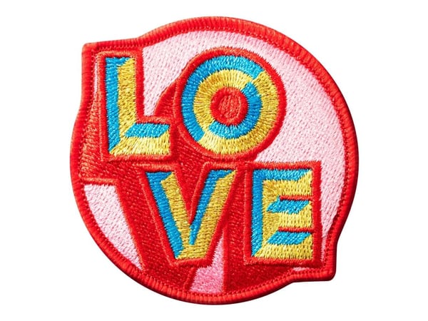 MAGMOJI Badge Love - Logo badge for mobiltelefon