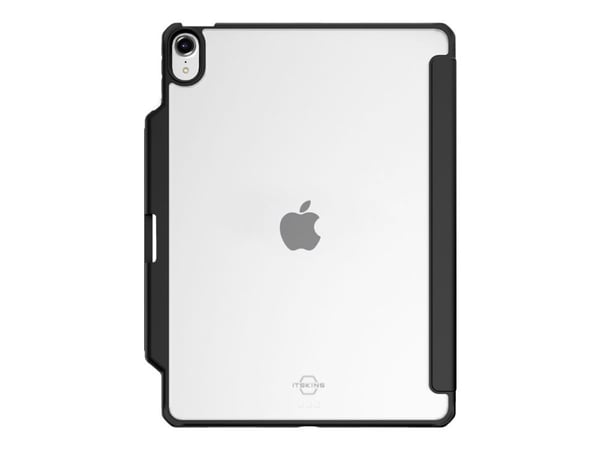 ITSKINS HYBRID // SOLID FOLIO - Lommebok for nettbrett - leatherette - svart - for Apple 10.9-inch iPad Air (4. generasjon)