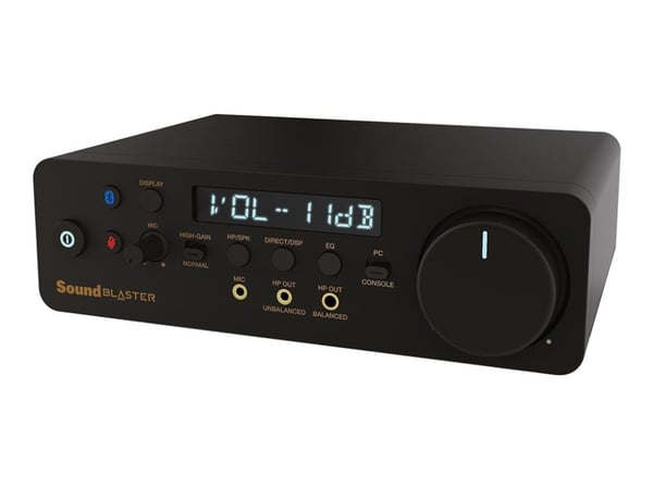 Ausinės Creative Sound Blaster X5 USB eksternt lydkort