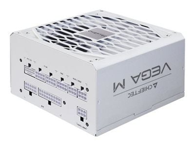Chieftec VEGA M PPG-850-CW - Strømforsyning (intern) - ATX12V 3.1/ EPS12V - 80 PLUS Gold - AC 100-240 V - 850 watt - aktiv PFC - hvit Chieftec VEGA M PPG-850-CW - Strømforsyning (intern) - ATX12V 3.1/ EPS12V - 80 PLUS Gold - AC 100-240 V - 850 watt - aktiv PFC - hvit