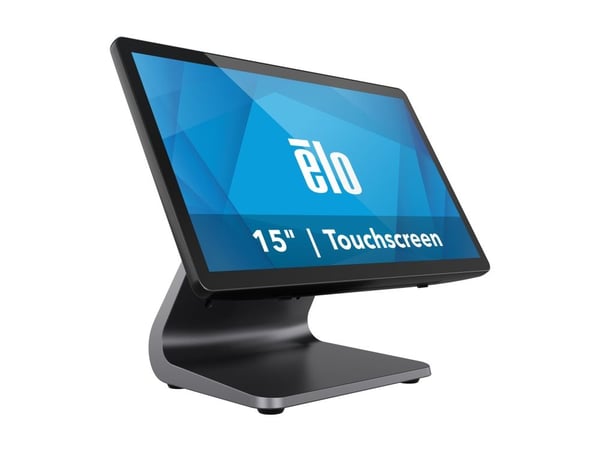 Elo E-Series 3, 39,6cm (15,6''), Full HD, USB, USB-C, RS232, BT, Ethernet, Intel Celeron, SSD, 11 IoT Enterprise, Kit (RS232), schwarz Kassensystem...