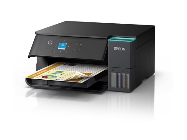 Epson EcoTank L4360 - Multifunksjonsskriver - farge - ink-jet - ITS - A4/Legal (medie) - opp til 11 spm (kopiering) - opp til 15 spm (trykking) - 1...