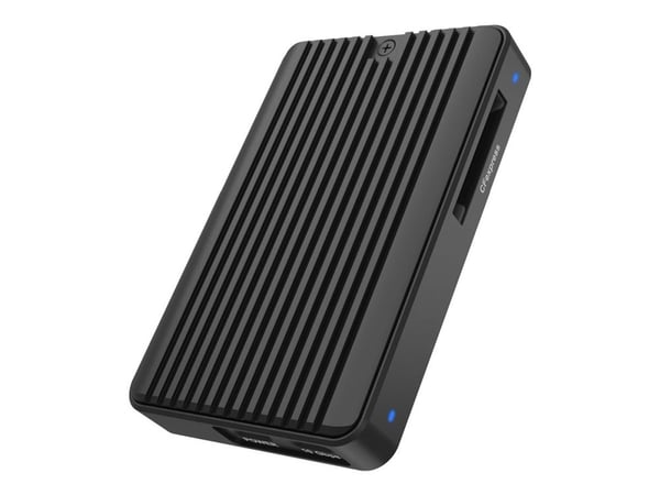 ICY BOX IB-CR601M-C31 - Oppbevaringspakke - M.2 - SATA 6Gb/s / PCIe 3.0 x2 (NVMe) - USB 3.2 (Gen 2) - svart