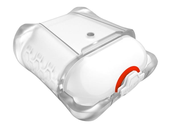 ITSKINS Spectrum // Frost - Beskyttende deksel for trådløse øreplugger - robust - Impacthane - gjennomsiktig - for Apple AirPods (1. generasjon, 2....