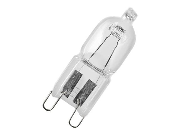OSRAM HALOPIN PRO - Halogenlyspære - form: T13.3 - G9 - 33 W (ekvivalent 40 W) - klasse G - varmt hvitt lys - 2700 K