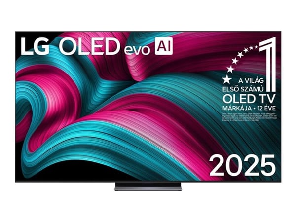 LG OLED evo AI OLED83C51LA, 2,11 m (83"), 3840 x 2160 pikseliä, OLED evo, Älytelevisio, Wi-Fi, musta