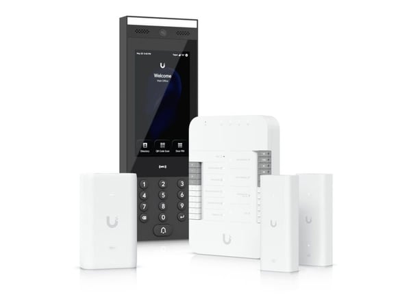Ubiquiti UniFi - G3 Gate Starter Kit - apparat for tilgangskontroll - trådløs, kablet - Bluetooth 4.2, NFC - 10/100/1000 Ethernet