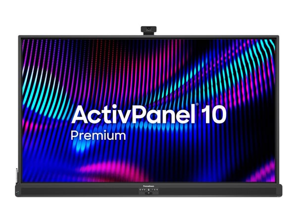 Promethean ActivPanel 10 Premium - 65" Diagonalklasse LED-bakgrunnsbelyst LCD-skjerm - QLED - interaktiv - med berøringsskjerm (multiberøring) / 8-...