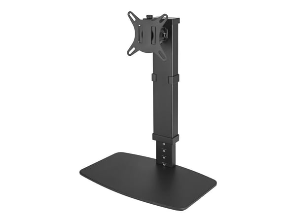Gembird - Stativ - for LCD-skjerm - stål, plastikk - matt svart - skjermstørrelse: 17"-32" - skrivebord