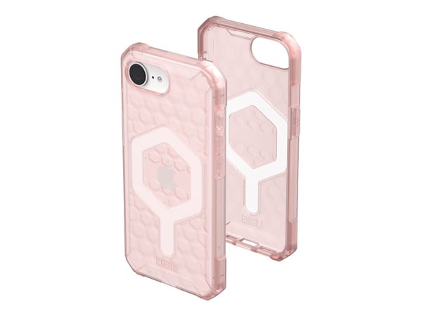 UAG Essential Armour Magsafe - beskyttelsesdeksel for iPhone 16e (2025) kompatibel med MagSafe (rosa)