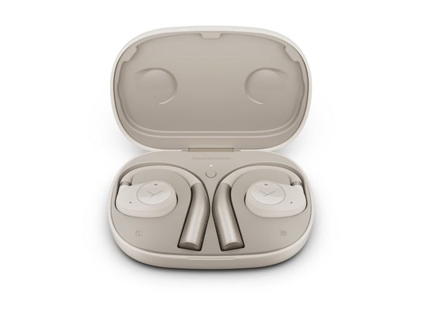 beyerdynamic Verio 200 - True wireless-hodetelefoner med mikrofon - åpent øre - Bluetooth - kremfarget