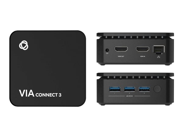 Kramer VIA Connect3 - Presentasjonsserver - 1GbE - Wi-Fi 5 - 2.4 GHz, 5 GHz Kramer VIA Connect3 - Presentasjonsserver - 1GbE - Wi-Fi 5 - 2.4 GHz, 5 GHz