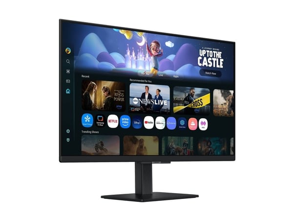 Samsung M50F, 68,6 cm (27"), 1920 x 1080 pikseliä, Full HD, LCD, 5 ms, musta