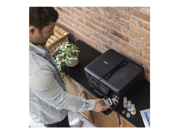 Brother DCP-T730DW - Multifunksjonsskriver - farge - ink-jet - ITS - A4/Legal (medie) - opp til 11 spm (kopiering) - opp til 16 spm (trykking) - 15...