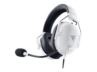 Razer BlackShark V2 X - PlayStation Licensed - hodesett - full størrelse - kablet - 3,5 mm jakk - lydisolerende - hvit