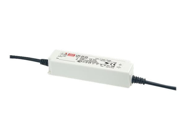 MEAN WELL LPF-25-24 LED-Treiber LED-Trafo Konstantspannung Konstantstrom 25,2 W 1,05 A 13,2 - 25,2 W
