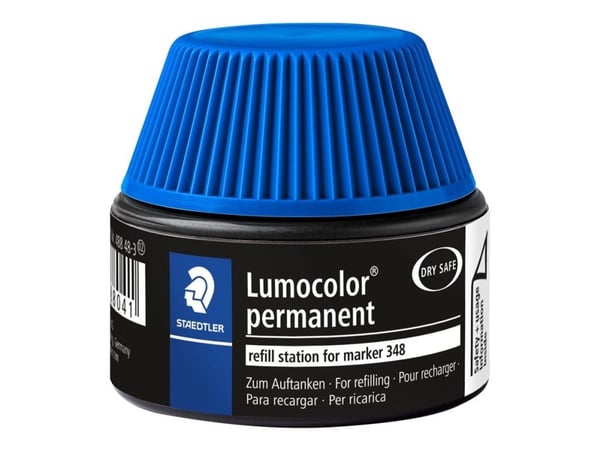 Staedtler Lumocolor 488 48-3 Marker refill blå 30 ml 1 stk (488 48-3)