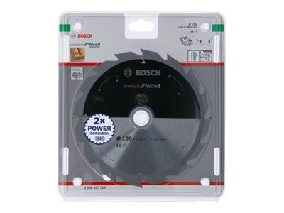 Bosch RUNDSAVKLINGE ACCU STD TRÆ 140X20MM 24T 24T