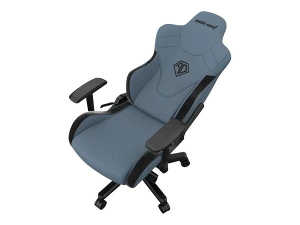 Anda Seat T-Pro II, Käsinojallinen pelituoli, 200 kg, pehmustettu istuin, Pehmustettu selkänoja, 216 cm, Musta