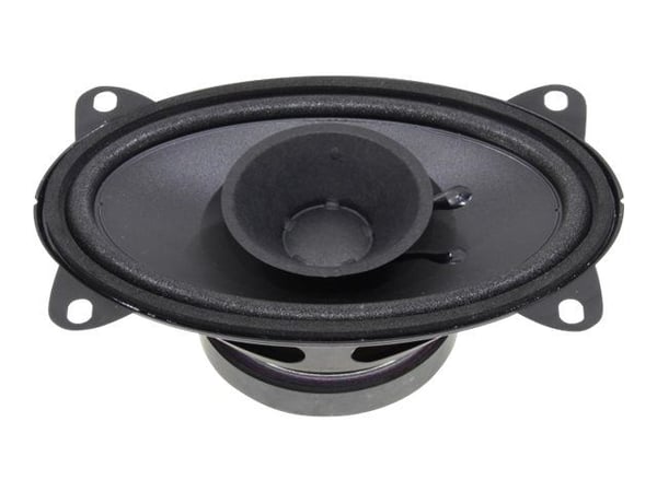 Visaton FR 4x6 X - 4 Ohm - Høyttalerdriver - 15 watt - dobbelt høyttalerkonus - 4" x 6"