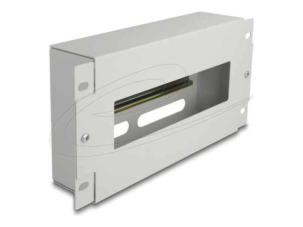 DeLOCK 67319, Peitelevy, Metalli, Harmaa, 1 kpl