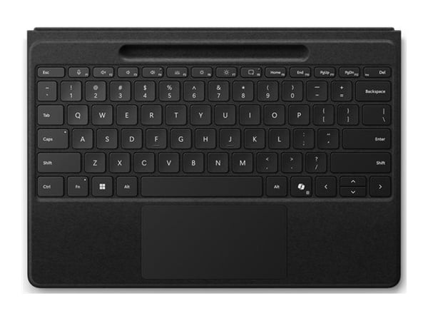Microsoft Surface Pro Flex Keyboard - Tangentbord - med pekplatta, accelerometer, Förvarings- och laddningsfack för Surface Slim Pen 2 - bakgrundsb...