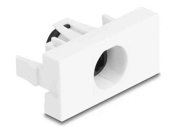 Delock - Easy 45 - snäppbar modul - hona - TOSLINK - 1 ljuduttag - 1 modul - vit