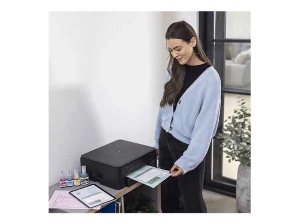 Brother DCP-T430W - Multifunktionsskrivare - färg - bläckstråle - ITS - A4/Legal (media) - upp till 16 sidor/minut (utskrift) - 150 ark - USB 2.0, ...