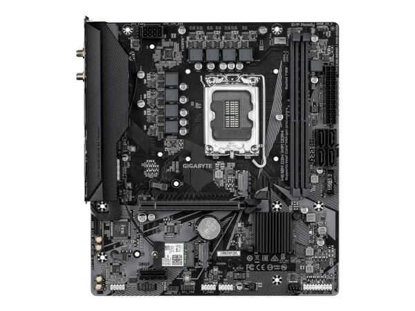 Gigabyte H610M D3H WIFI DDR4 - Moderkort - micro ATX - LGA1700-uttag - H610 Chipuppsättning - USB 3.2 Gen 1 - Gigabit LAN, Wi-Fi, Bluetooth - inbyg...