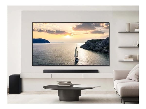 Samsung HW-B750F - B-Series - Lydplankesystem - for TV - 5,1 kanaler - trådløs - Bluetooth - svart