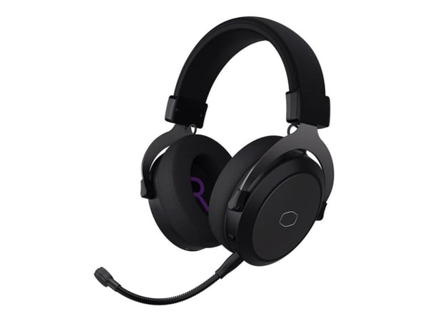 Cooler Master CH351 - Hodesett - full størrelse - Bluetooth / 2,4 GHz radiofrekvens - trådløs, kablet - 3,5 mm jakk - romsvart