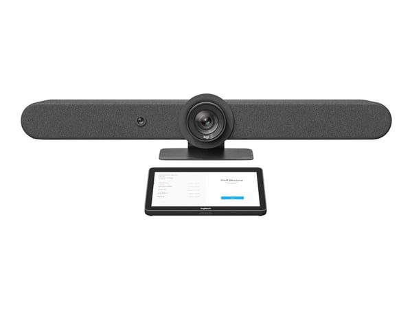 Logitech Tap Rally Bar Bundle - Zoom videokonferansesystem Innebygd Ethernet-port Gruppesystem for videokonferanser (TAPRBGUNIAPP)