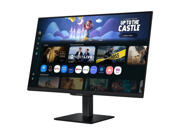 Samsung M50F, 68,6 cm (27"), 1920 x 1080 pikseliä, Full HD, LCD, 5 ms, musta