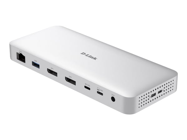 D-Link DUF-901 - Dokkingstasjon - USB-C / USB-A - 2 x DP, USB4 - 1GbE, 2.5GbE, 10GbE, 40GbE - Europa